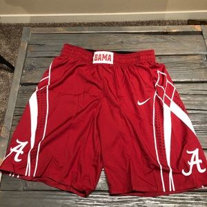 Nike Alabama Official Team Basketball Shorts